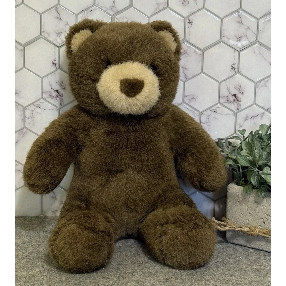 Build-a-Bear 1st Generation Brown Vintage Plush Stuffed 1997 Teddy Bear